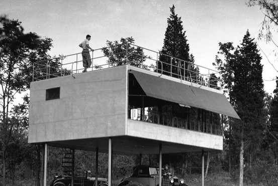 Tiny Beach House by Charlotte Perriand and Louis Vuitton